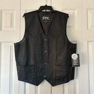 Men’s FMC Leather Vest